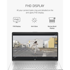 HP Pavilion 17.3 英寸 IPS FHD 笔记本电脑(2022 型号),Intel Core i5-1155G7(Beats i7-1165G7),Intel Iris Xe 显卡,16GB RAM,512GB PCIe SS