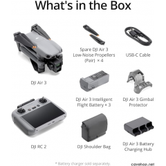 DJI Air 3 Fly More 组合,带 DJI RC...