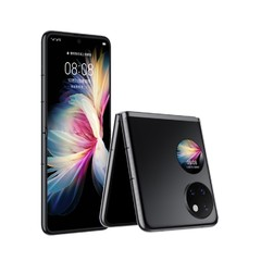 Huawei 华为 P50 Pocket Premium - 可折叠智能手机，3D微雕设计，超光谱摄像头，6.6英寸OLED显示屏，防晒检测，12GB RAM+512GB ROM，白色