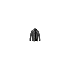 Wantdo Men's Wool Blend Jacket Stand Collar Windproof Pea Coat