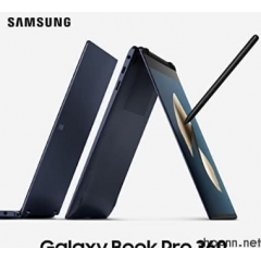 Samsung 三星 Galaxy Book Pro 360 15.6 英寸全高清触摸屏,1TB 固态硬盘,Intel Evo 平台 2.8GHz i7-1165G7(16GB RAM,指纹识别器,Windows 11 Home)神秘海军蓝