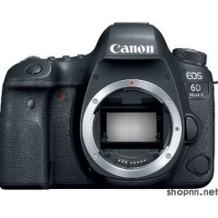 Canon EOS 6D Mark II 数码单反相机机身 – 支持 Wi-Fi 仅机身
