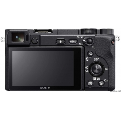 索尼 Alpha a6400 无反相机:紧凑型 APS-C 可互换镜头数码相机,带实时眼自动对焦、4K 视频和翻转触摸屏 - E 型兼容相机 - ILCE-6400/B 仅机身